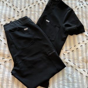 Figs Scrub Set (Catarina & Zamora) Large Black